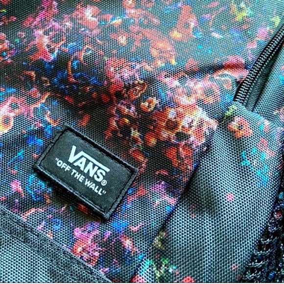 >?VANS ALUMNI BLACK TRIPPY GALAXY BACKPACK 3 POCKETS, LAPTOP SLEEVE BRAND NEW main image 14